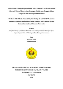 Peran Sistem Keuangan Syariah Pada Masa Pandemi Covid Analisis